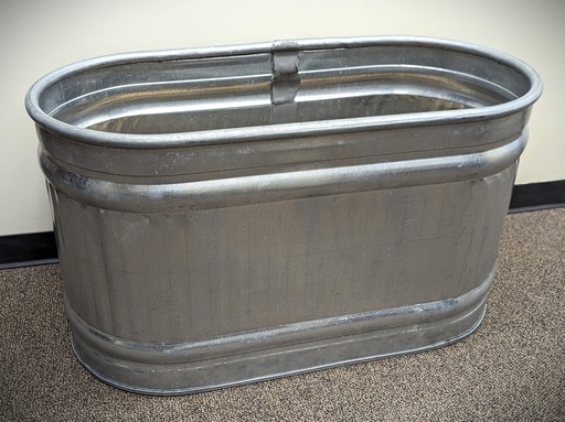 Galvanized Trough w/ Pallet Insert