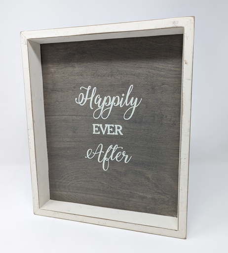 Sign Happily ever after Size 10x12" #80
